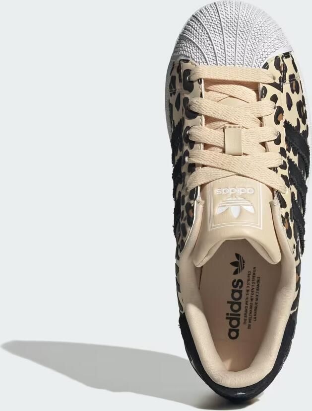 Adidas Superstar Kindersneakers Beige 2 3 Mesh Synthetisch - Foto 3