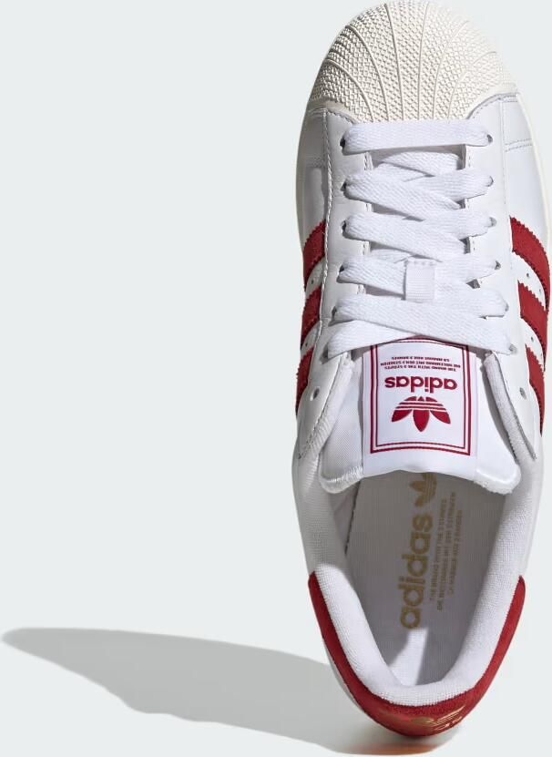 ADIDAS ORIGINALS Sneakers laag 'Superstar II' bloedrood wit - Foto 5