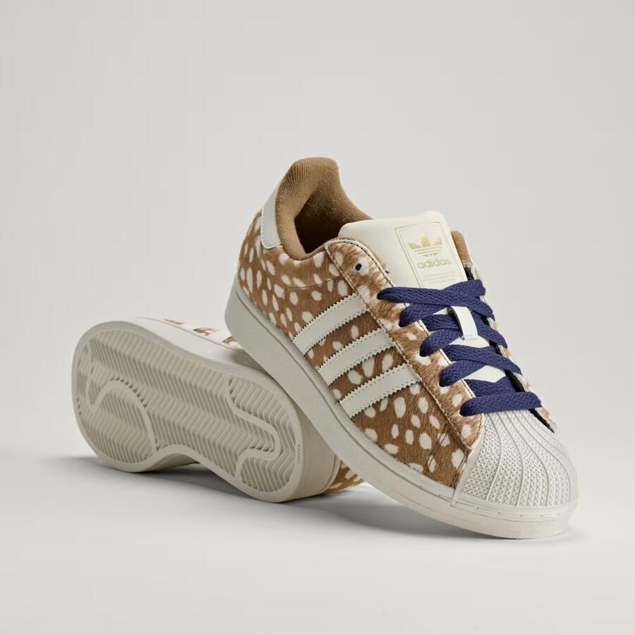 ADIDAS ORIGINALS Sneakers laag 'Superstar II' karamel offwhite
