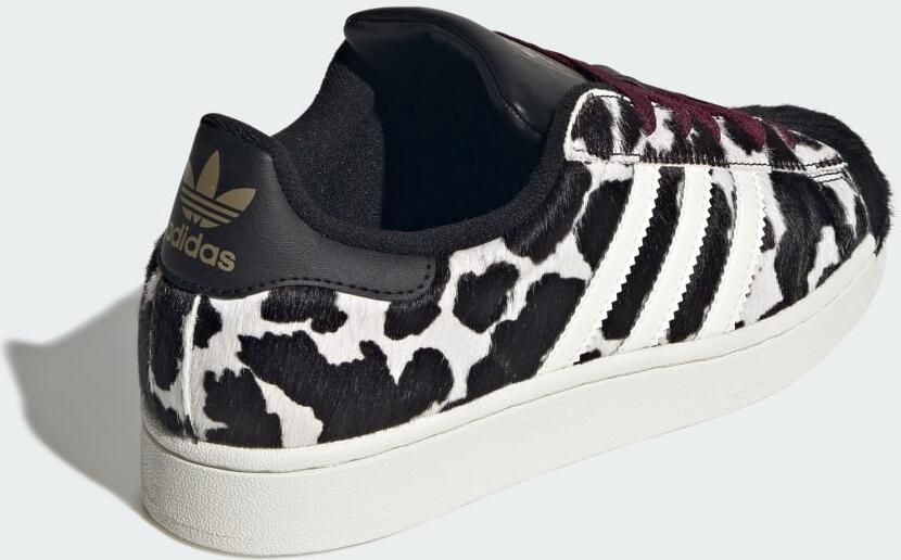 Adidas Lage Sneakers Superstar "Core Black Off White Maroon" - Foto 6