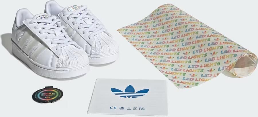 Adidas Superstar Led Lights Comfort Closure Elastic Lace Schoenen Kids - Foto 4