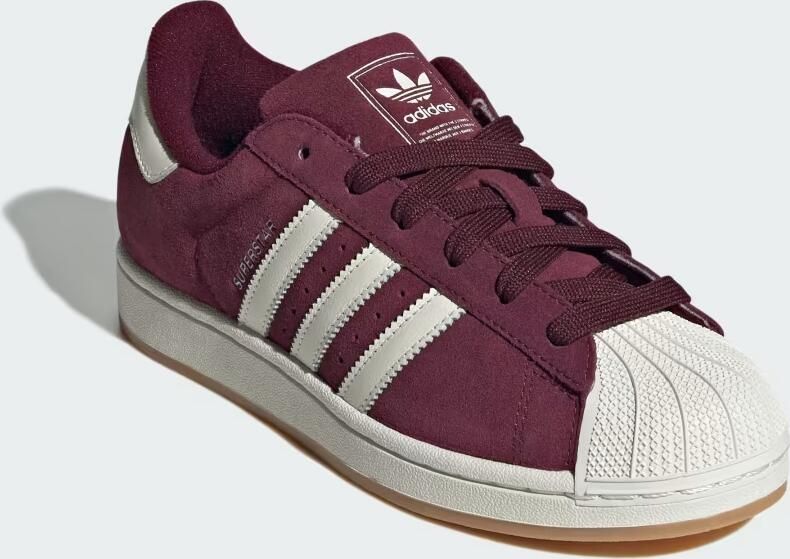 Adidas Originals Superstar II Dames Bordeaux- Dames Bordeaux - Foto 8