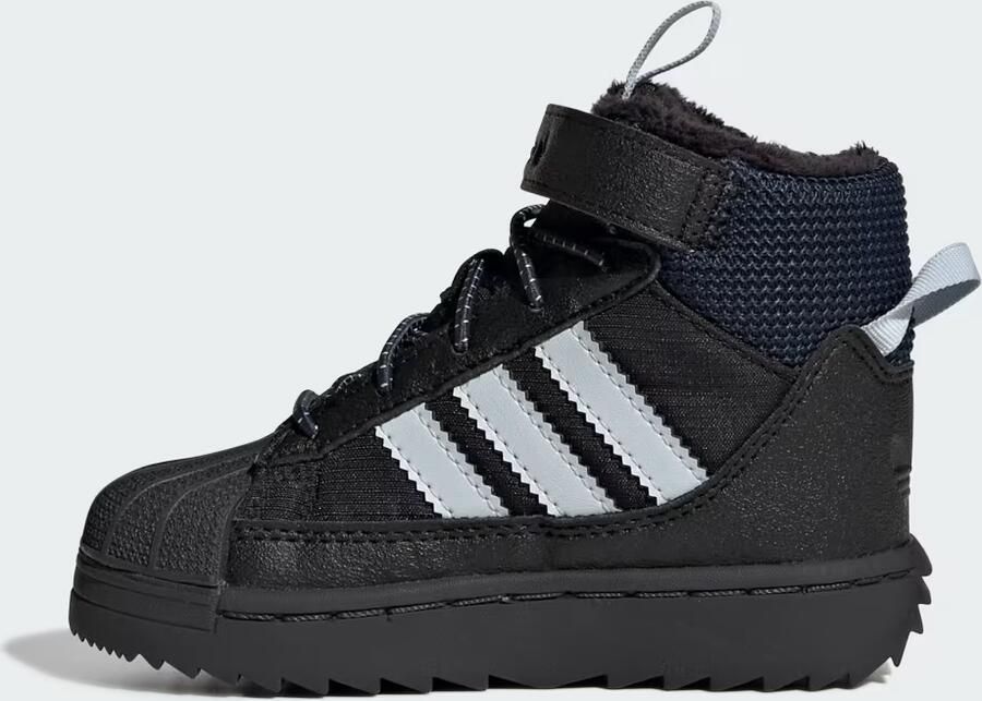 Adidas Superstar Babyschoenen Zwart Mesh Synthetisch - Foto 5