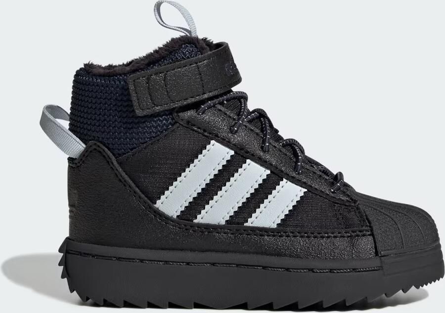 Adidas Superstar Babyschoenen Zwart Mesh Synthetisch - Foto 6