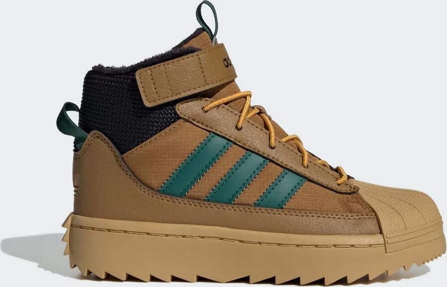 Adidas Superstar Peuterschoenen Bruin Mesh Synthetisch - Foto 2