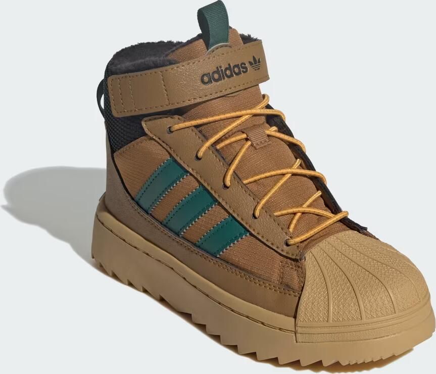 Adidas Superstar Peuterschoenen Bruin Mesh Synthetisch - Foto 4