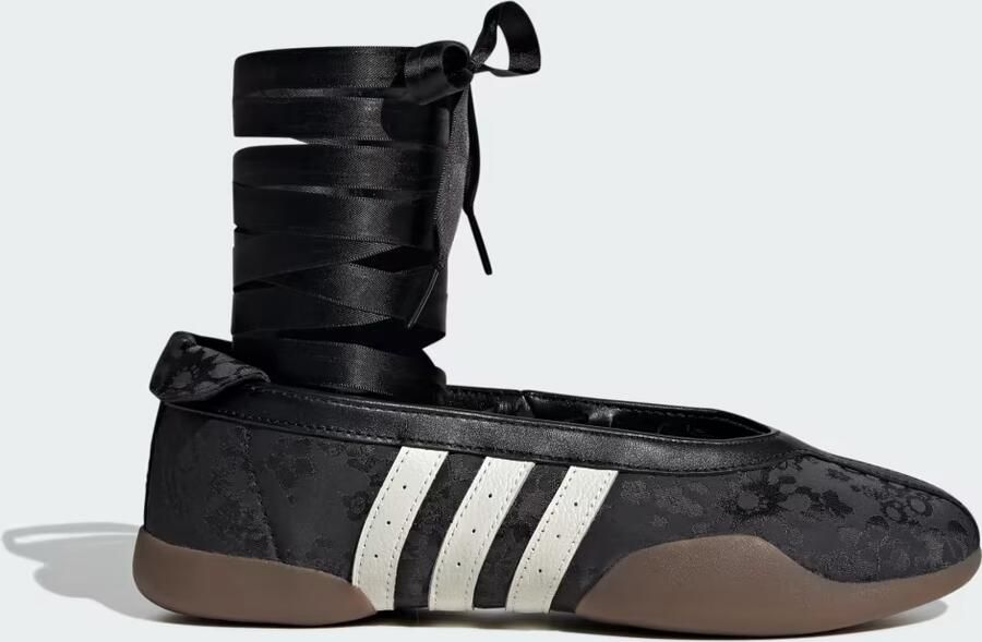 Adidas Taekwondo Mei Ballet Sneakers Dames Zwart 2 3 Leer - Foto 2