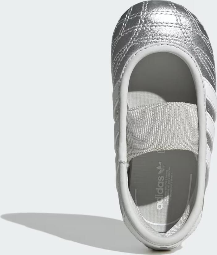 Adidas Taekwondo Babyschoenen Grijs Leer - Foto 3