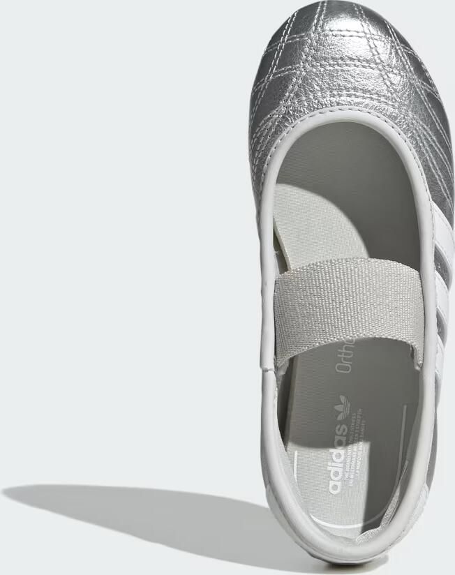 Adidas Taekwondo Peuterschoenen Grijs Leer - Foto 3