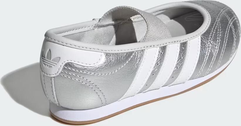 Adidas Taekwondo Peuterschoenen Grijs Leer - Foto 6