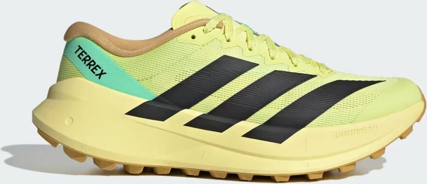Adidas Terrex Agravic SL Trailrunningschoenen 2 3 geel groen - Foto 3
