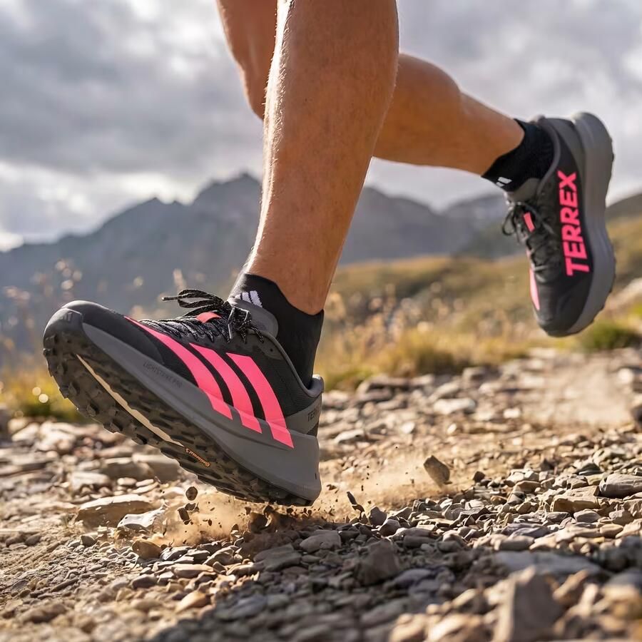 Adidas Terrex Agravic SL Trail Running Shoes Trailrunningschoenen 2 3 zwart aurora onix - Foto 4