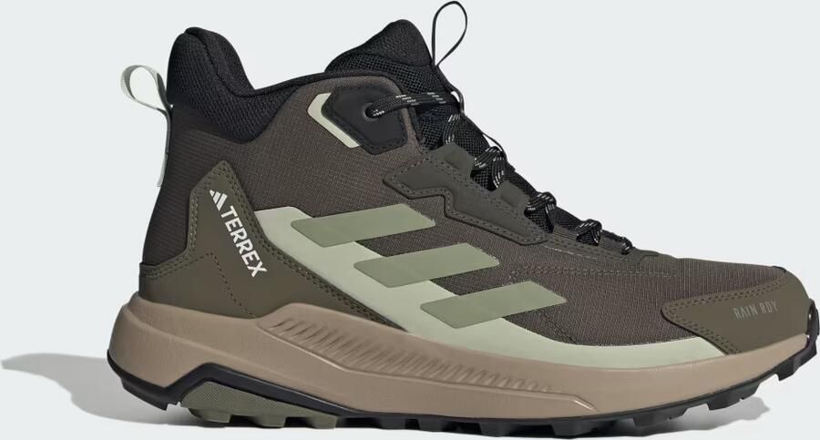 Adidas TERREX Anylander Mid RAIN.RDY Hiking Schoenen Heren Groen - Foto 2