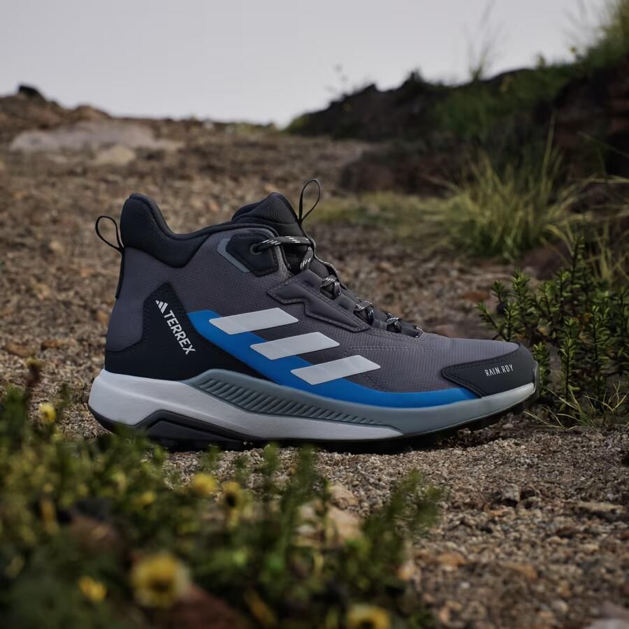 Adidas TERREX Anylander Mid RAIN.RDY Hiking Schoenen Heren Grijs - Foto 3