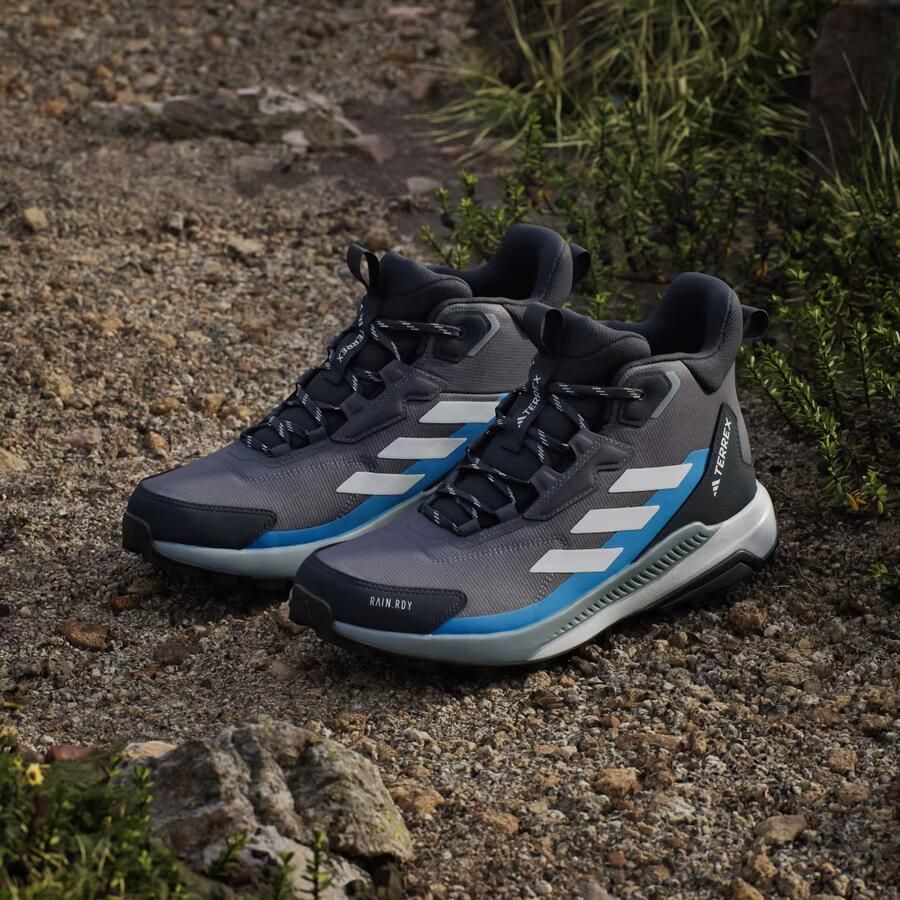 Adidas TERREX Anylander Mid RAIN.RDY Hiking Schoenen Heren Grijs - Foto 5