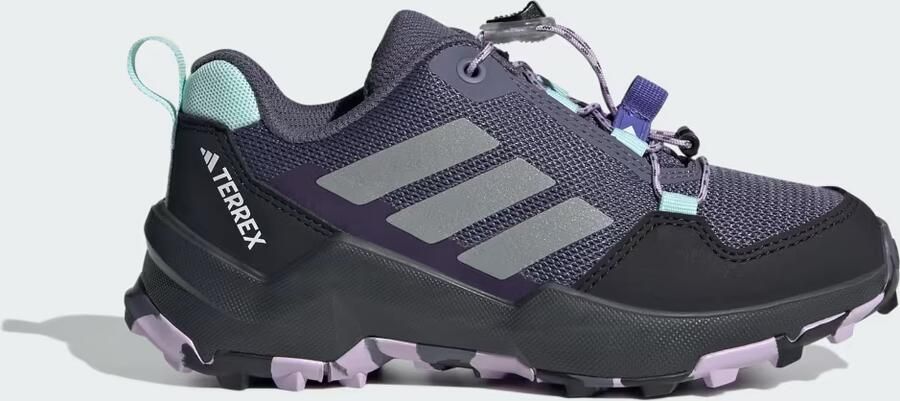 Adidas Terrex Kid's Ax4S Speed Lacing Multisportschoenen 2 3 grijs blauw - Foto 3
