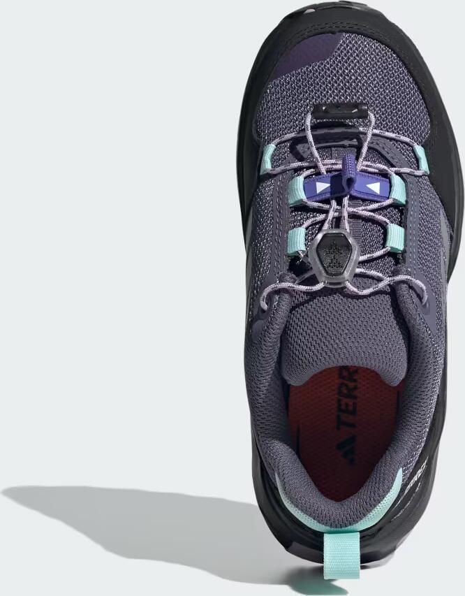 Adidas Terrex Kid's Ax4S Speed Lacing Multisportschoenen 2 3 grijs blauw - Foto 4