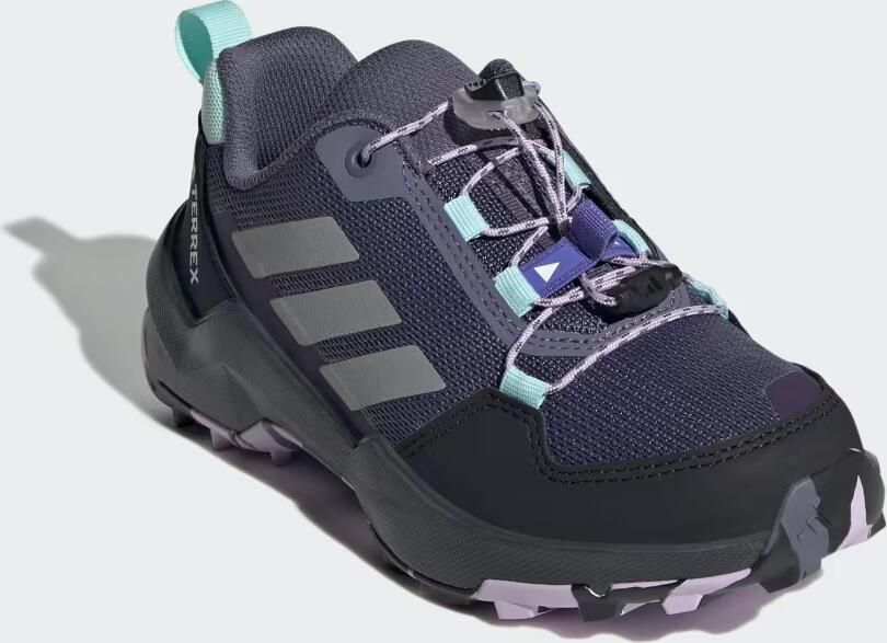 Adidas Terrex Kid's Ax4S Speed Lacing Multisportschoenen 2 3 grijs blauw - Foto 6