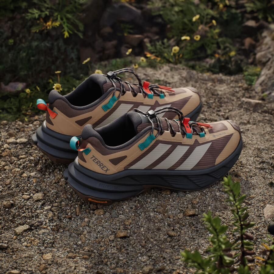 ADIDAS TERREX Lage schoen 'Freehiker SL' bruin cappuccino donkerbruin stone grey - Foto 7