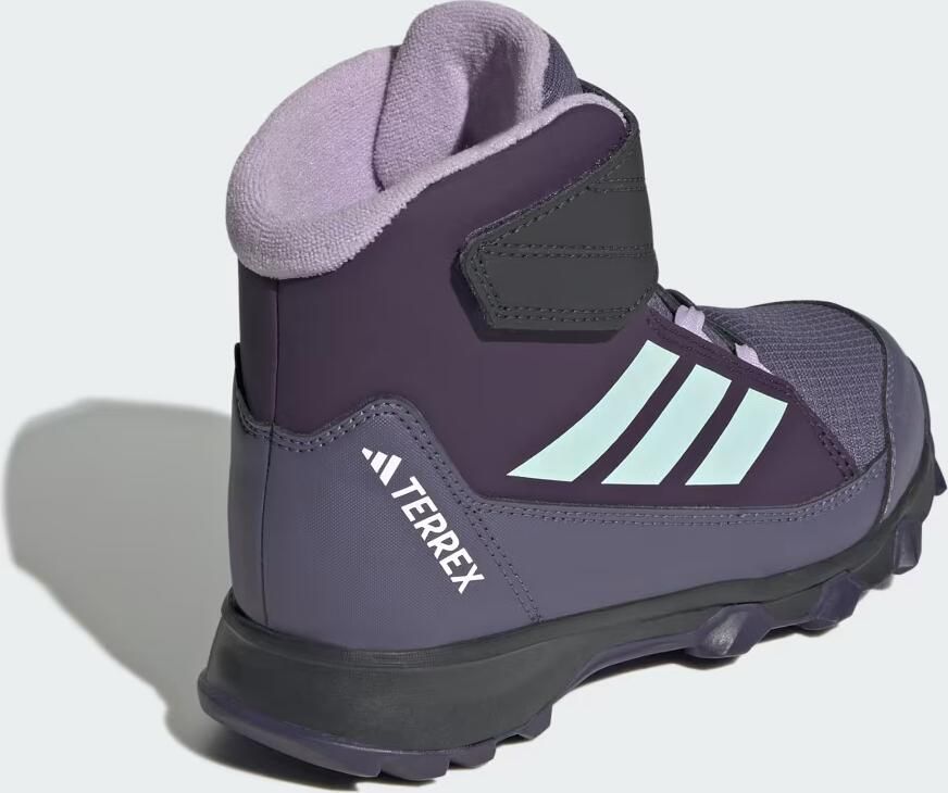 Adidas Terrex Kid's Terrex Snow CF Climawarm Winterschoenen 1 3 grijs blauw - Foto 4