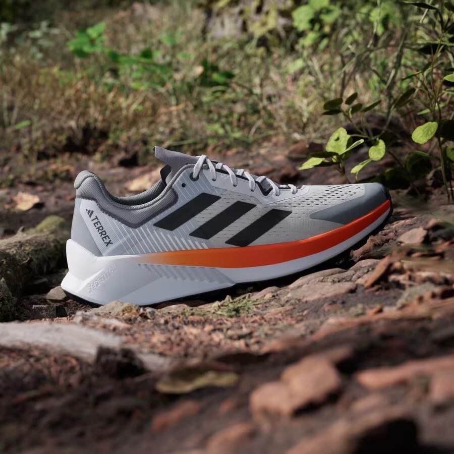 Adidas TERREX Soulstride Flow Trail Running Schoenen Unisex Grijs - Foto 3