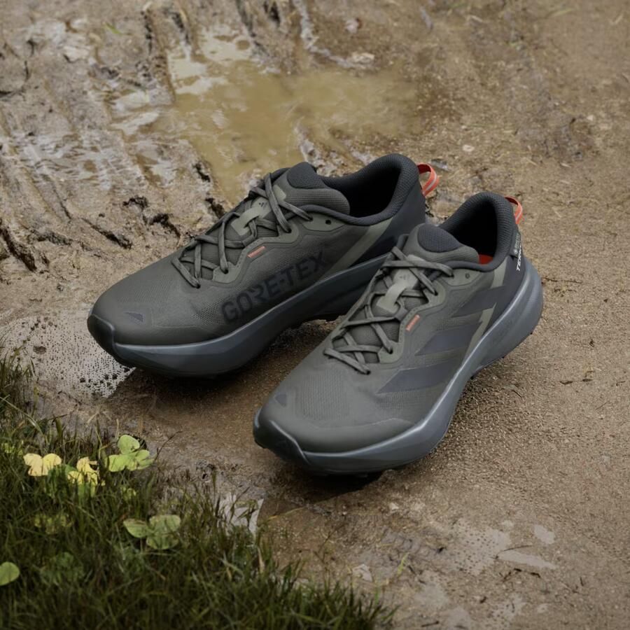 Adidas Terrex Tracefinder Plus Gore-Tex Trailrunningschoenen Heren Groen - Foto 5
