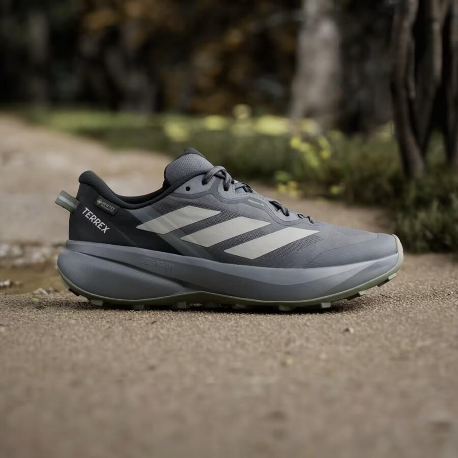 Adidas Terrex Tracefinder Plus Gore-Tex Trailrunningschoenen Heren Grijs - Foto 4