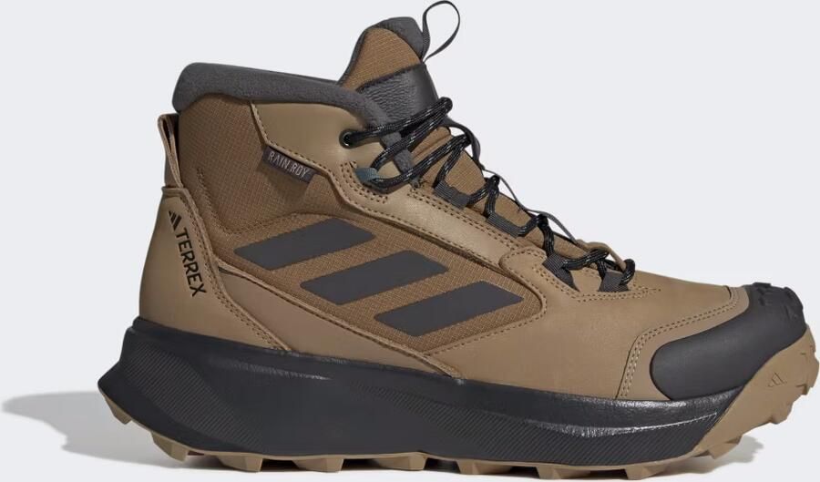 Adidas Terrex Winter Leather Mid Cut Rain.Rdy Cold.Rdy Boots Unisex Bruin - Foto 3
