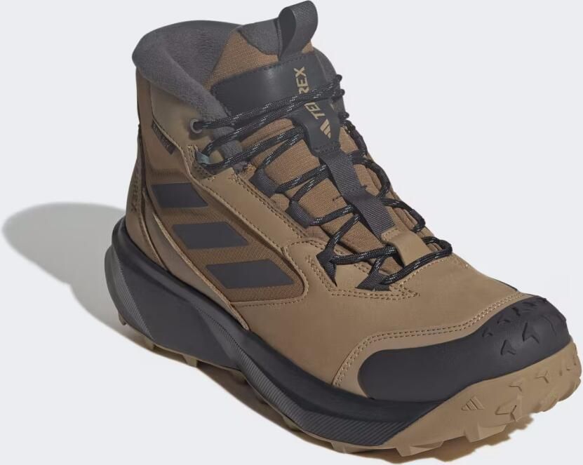 Adidas Terrex Winter Leather Mid Cut Rain.Rdy Cold.Rdy Boots Unisex Bruin - Foto 5