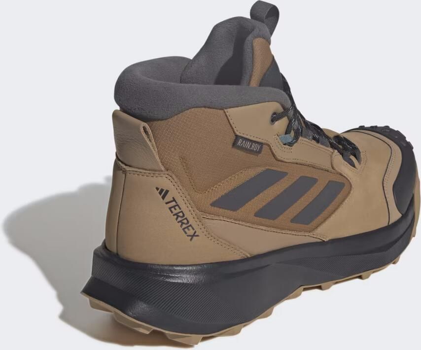 Adidas Terrex Winter Leather Mid Cut Rain.Rdy Cold.Rdy Boots Unisex Bruin - Foto 4