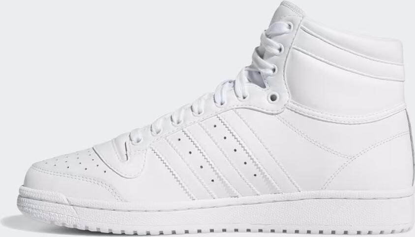 Adidas Originals Top Ten High Top Sneakers Sport Casual Schoenen Leer Wit FV6131 - Foto 10