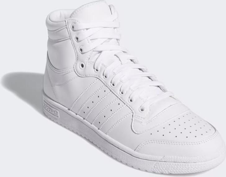 Adidas Originals Top Ten High Top Sneakers Sport Casual Schoenen Leer Wit FV6131 - Foto 9