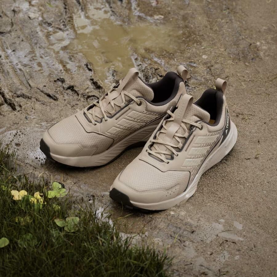 Adidas Terrex Tracefinder Trail Running Schoenen Heren Beige - Foto 5