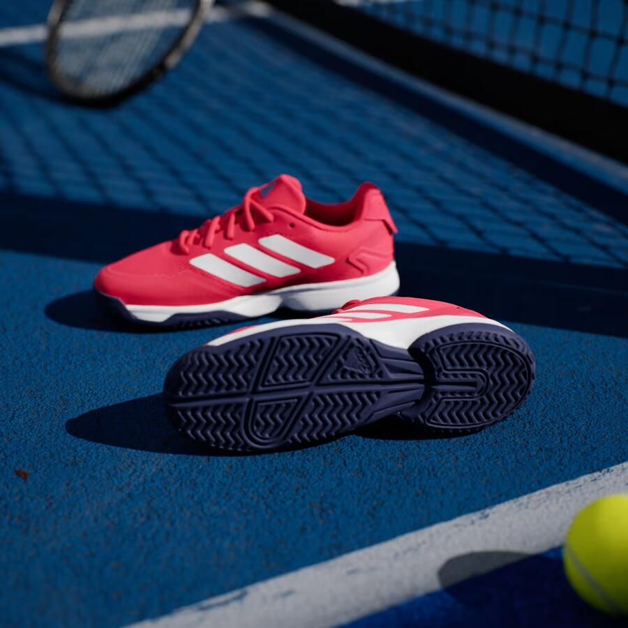 Adidas Perfor ce Ubersonic Tennis Schoenen Kids Kinderen Rood - Foto 4