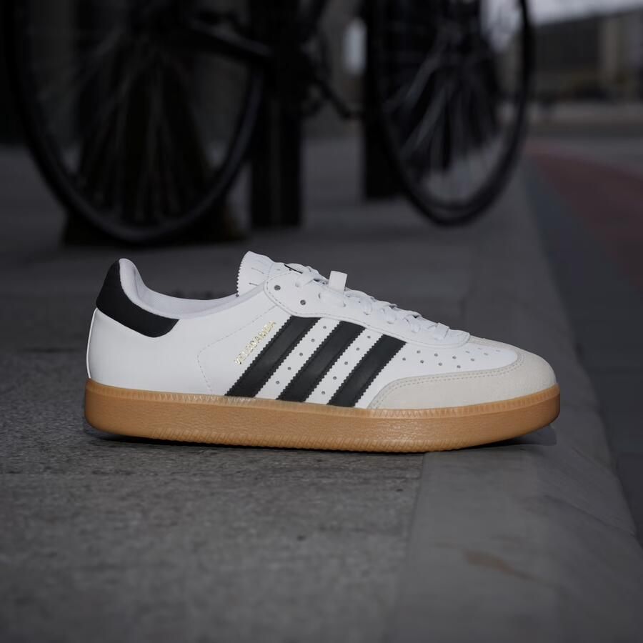 Adidas Perfor ce Velosamba Leren Schoenen Unisex Wit - Foto 4