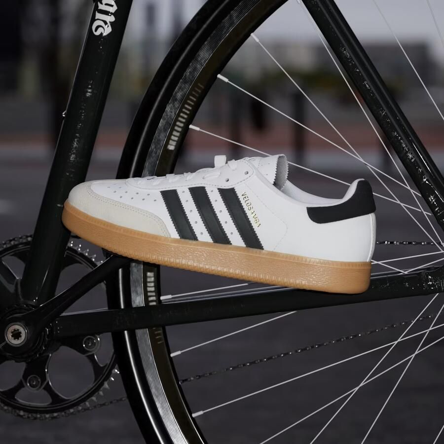 Adidas Perfor ce Velosamba Leren Schoenen Unisex Wit - Foto 7