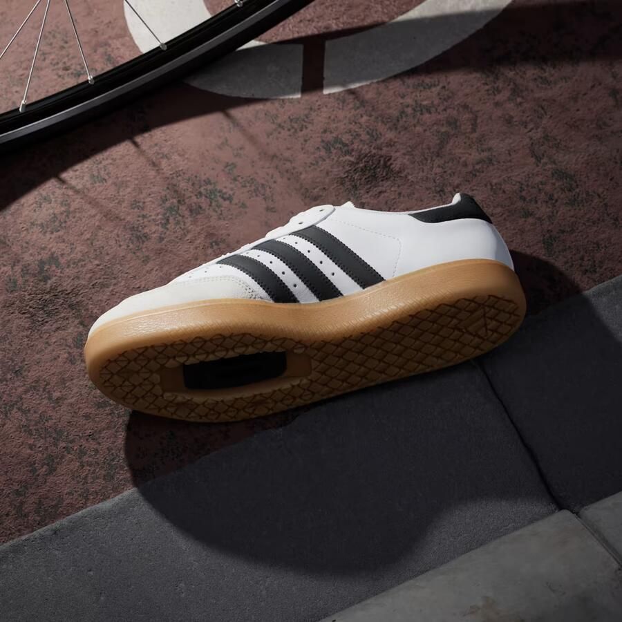 Adidas Perfor ce Velosamba Leren Schoenen Unisex Wit - Foto 8