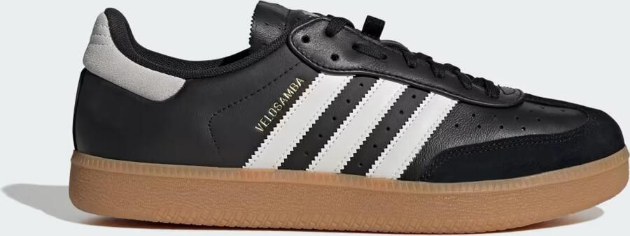 Adidas Perfor ce Velosamba Leren Schoenen Unisex Zwart - Foto 3