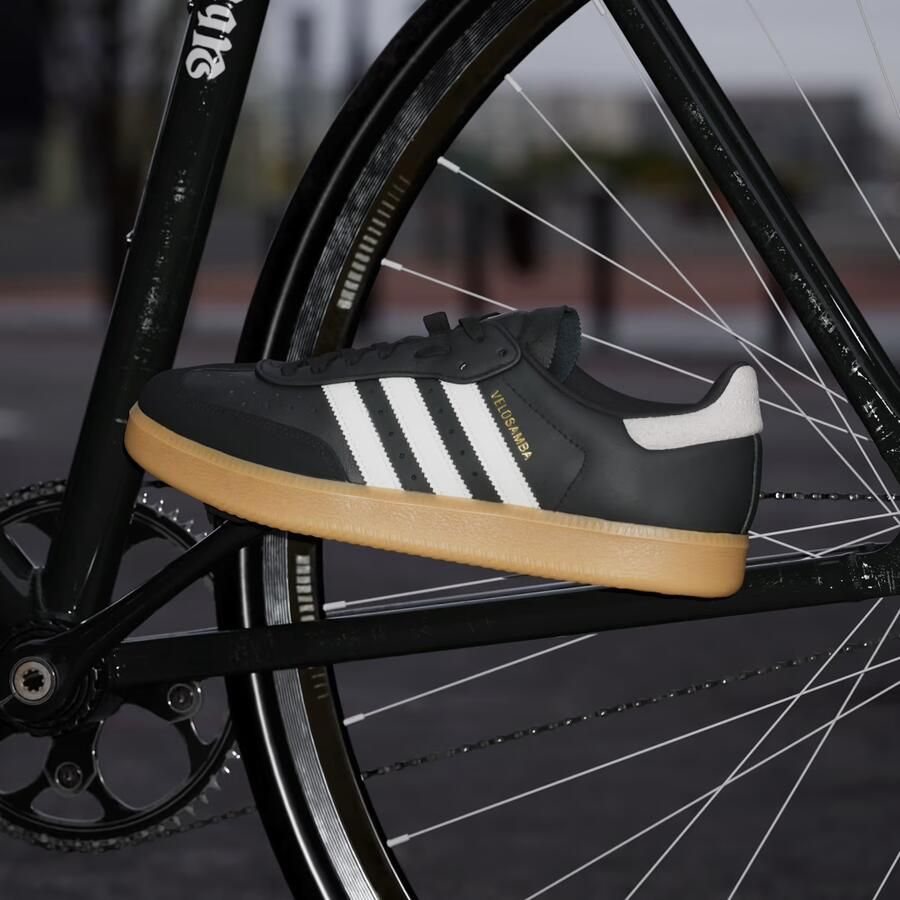 Adidas Perfor ce Velosamba Leren Schoenen Unisex Zwart - Foto 7