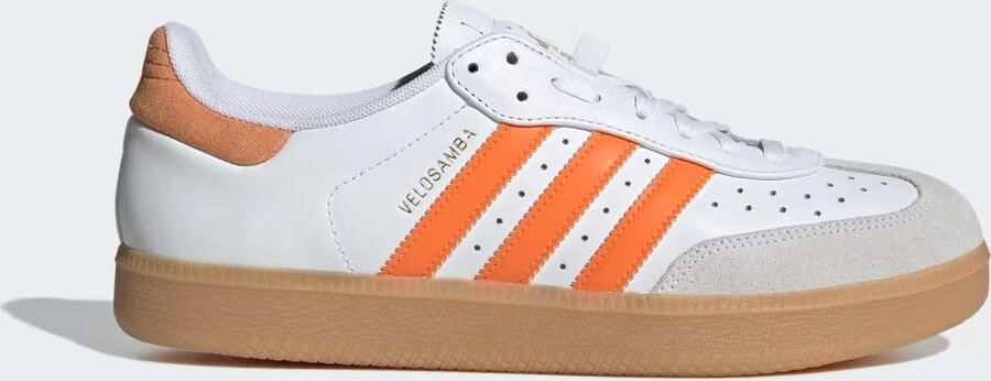 Adidas Perfor ce Velosamba Leren Schoenen Unisex Wit - Foto 13