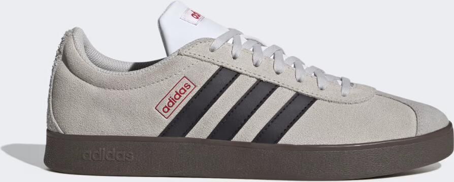 Adidas Sportswear VL Court Lifestyle Skateboarding Suède Schoenen Grijs