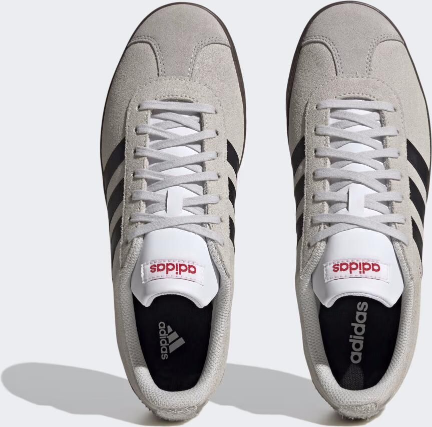 Adidas Sportswear VL Court Lifestyle Skateboarding Suède Schoenen Grijs - Foto 5