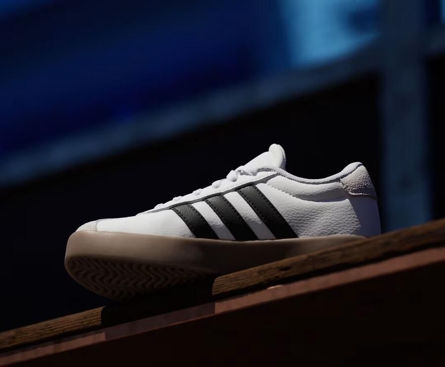 Adidas Sportswear VL Court 3.0 sneakers wit zwart beige Suede 37 1 3 - Foto 10