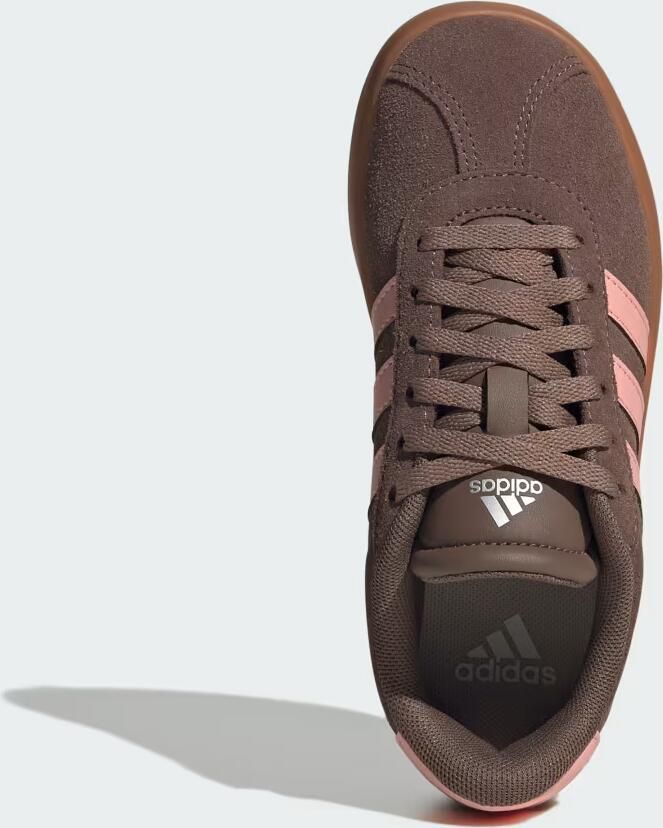 Adidas Sportswear VL Court leren sneakers bruin lichtroze - Foto 7
