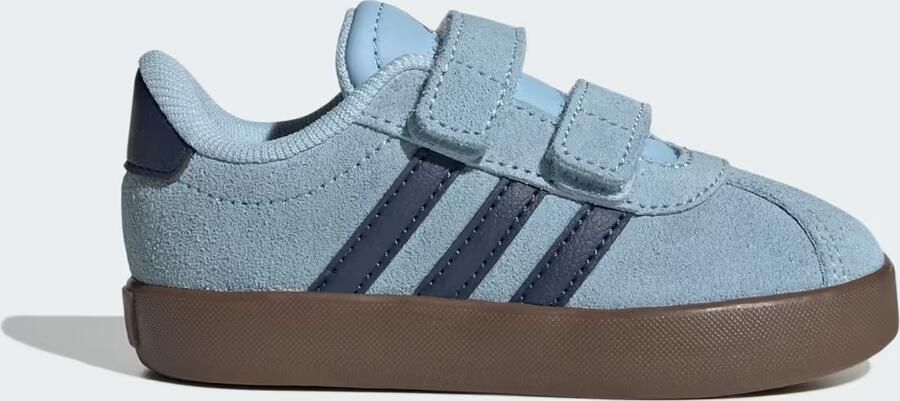Adidas VL Court Babyschoenen Blauw Leer - Foto 2