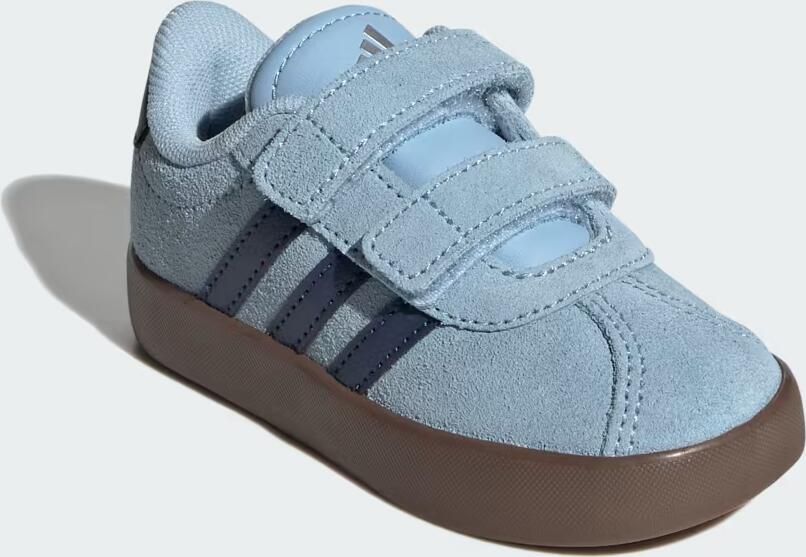 Adidas VL Court Babyschoenen Blauw Leer - Foto 5