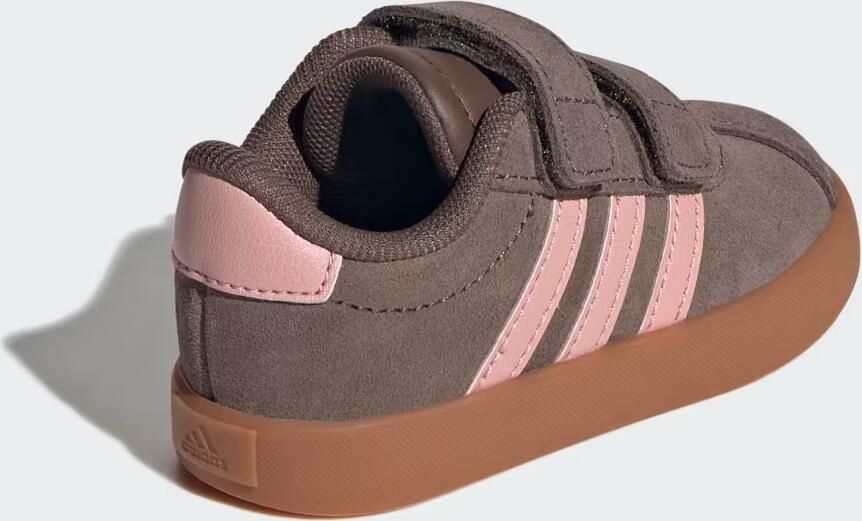 Adidas VL Court Babyschoenen Bruin Leer - Foto 6