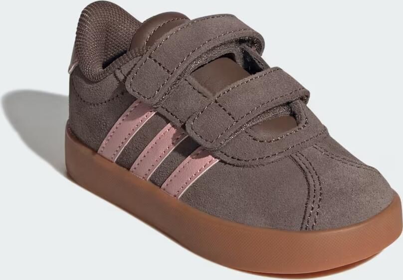 Adidas VL Court Babyschoenen Bruin Leer - Foto 5