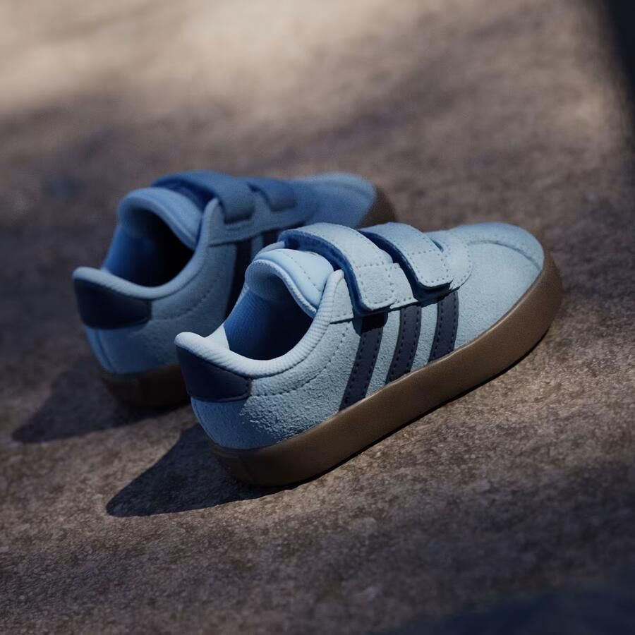 Adidas VL Court Babyschoenen Blauw Leer - Foto 7