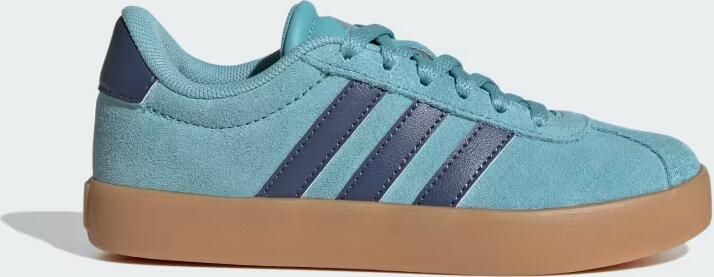 Adidas Sportswear VL Court 3.0 suede sneakers lichtblauw donkerblauw - Foto 5